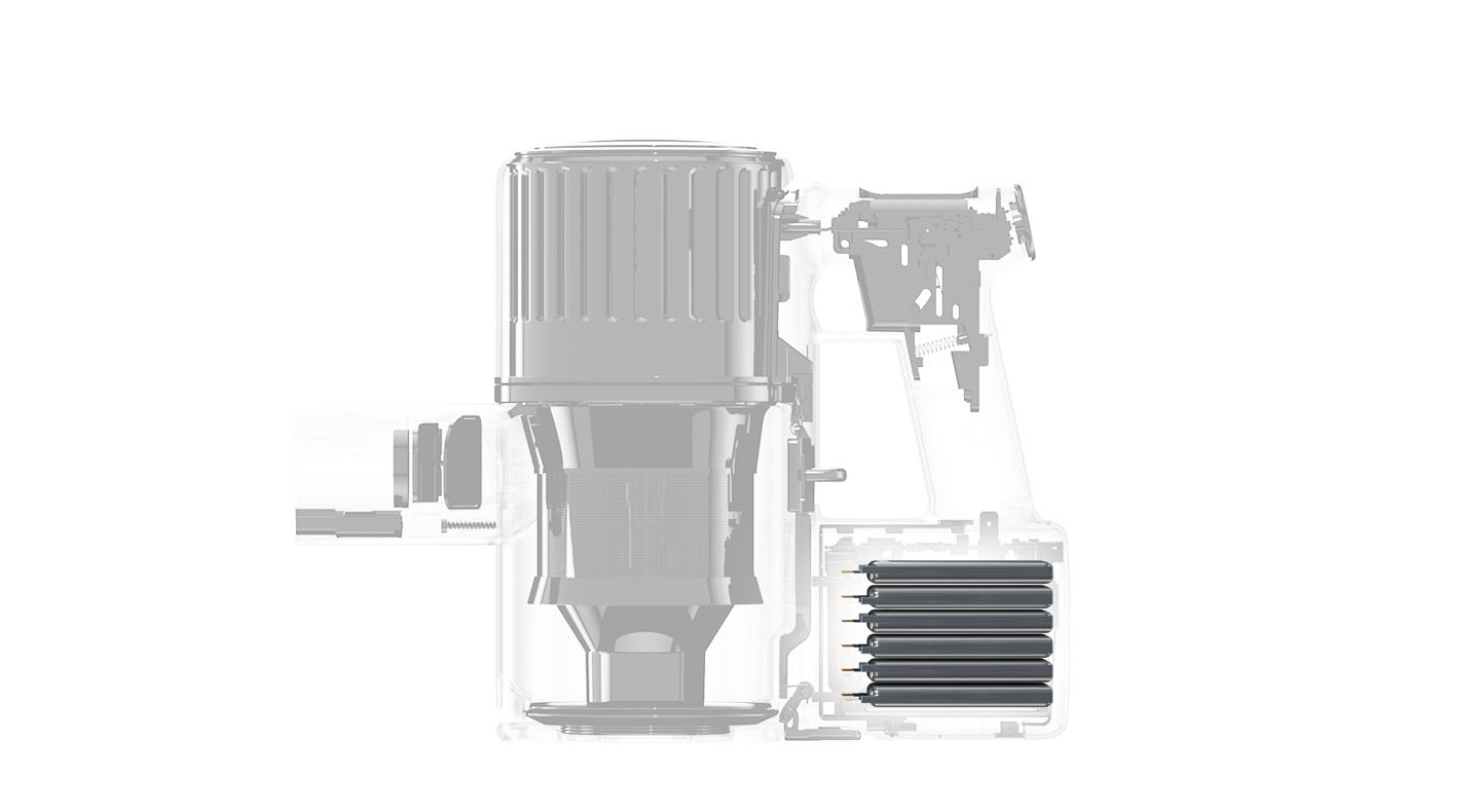 Roborock H6 opprettholder 80 % av kraften etter 400 sykluser Roborock H6 opprettholder 80 % av kraften etter 400 sykluser