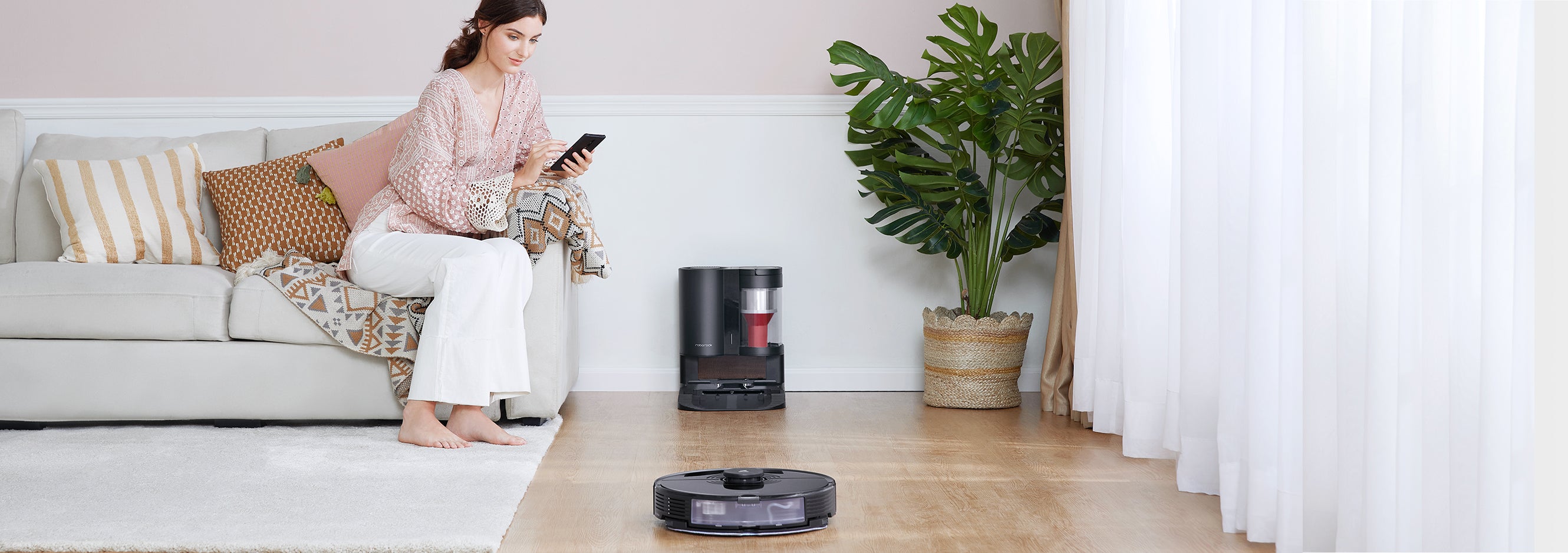 Roborocks intelligente støvoppsamlingsalgoritmer justerer tømmingen etter bruken  Roborocks intelligente støvoppsamlingsalgoritmer justerer tømmingen etter bruken