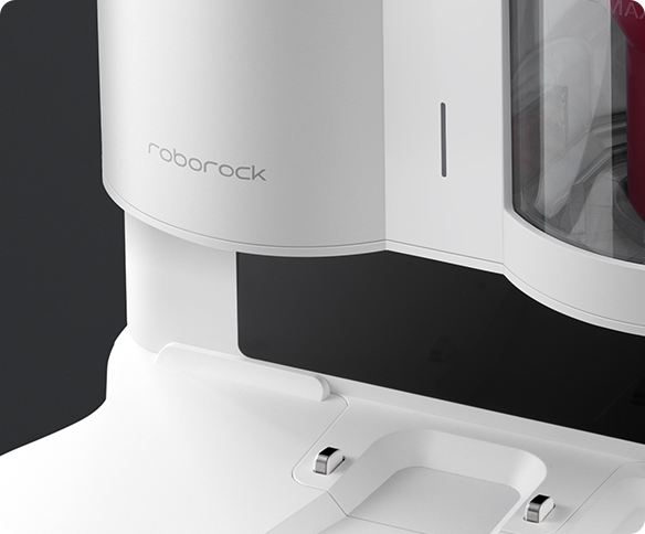 Roborock-ladestasjon med automatisk tømming – produktbilde 3  Roborock-ladestasjon med automatisk tømming – produktbilde 3