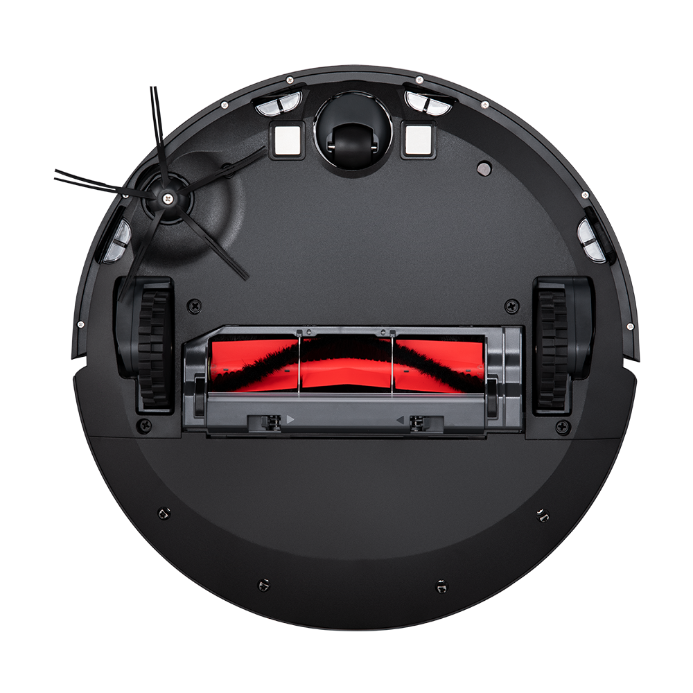 Roborock S4 Max robot vacuum cleaner inside view Roborock S4 Max robot vacuum cleaner inside view