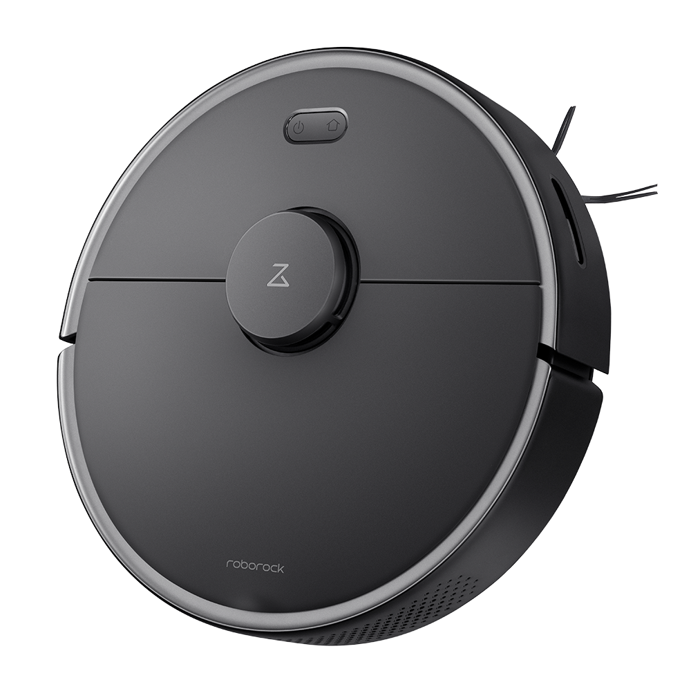 Roborock S4 Max robot vacuum cleaner right-side view Roborock S4 Max robot vacuum cleaner right-side view