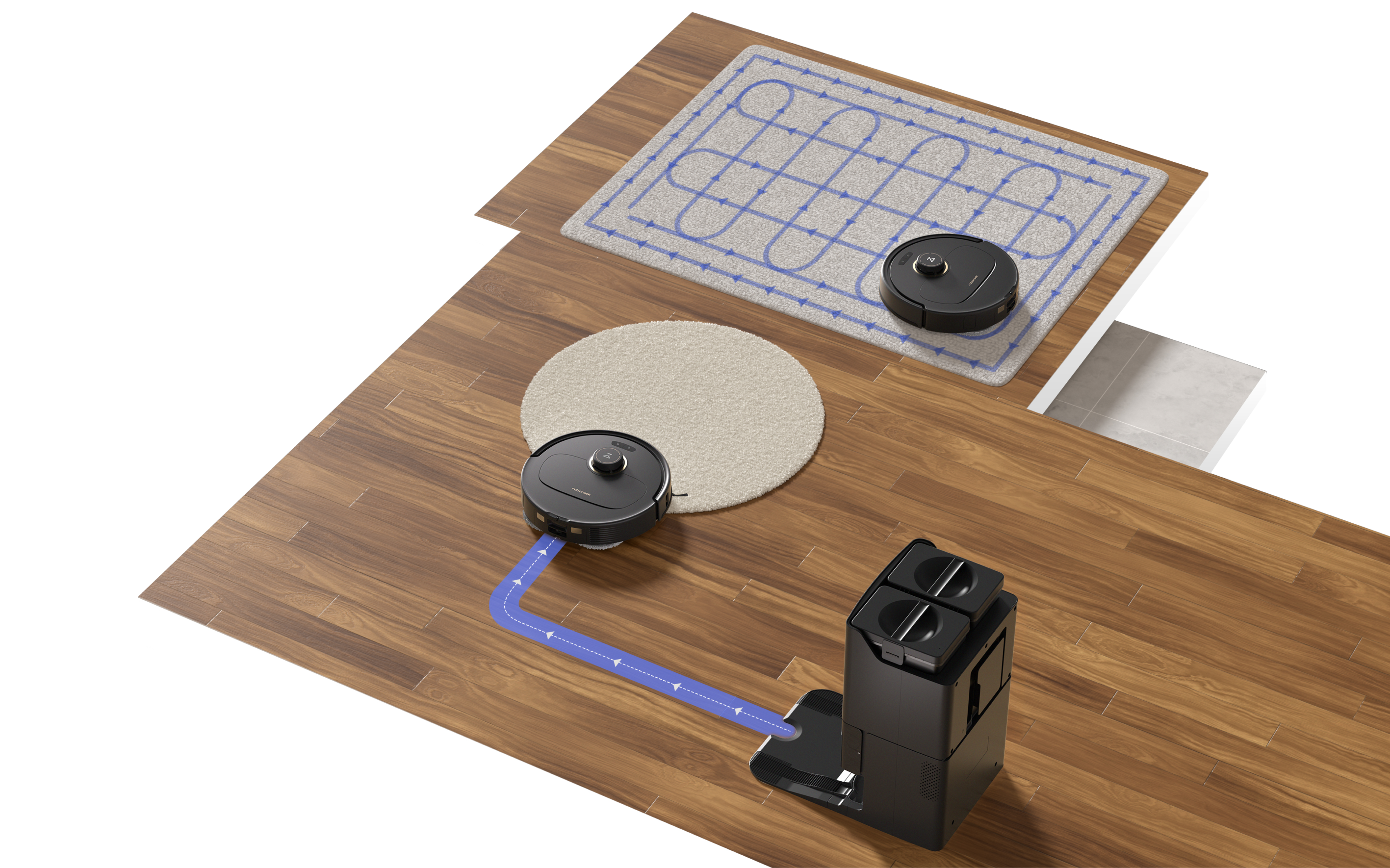 roborock qrevo maxv supercharged cleaning performance for carpets